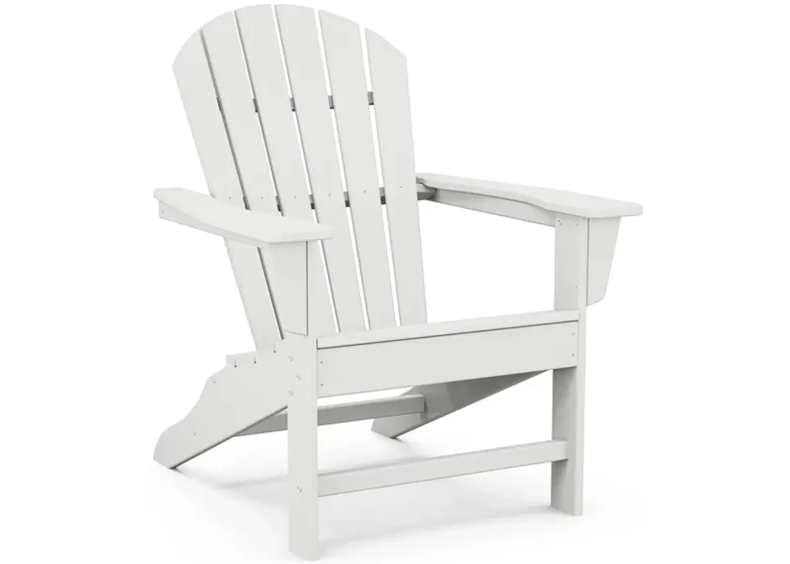 South Beach Adirondack in White by Polywood