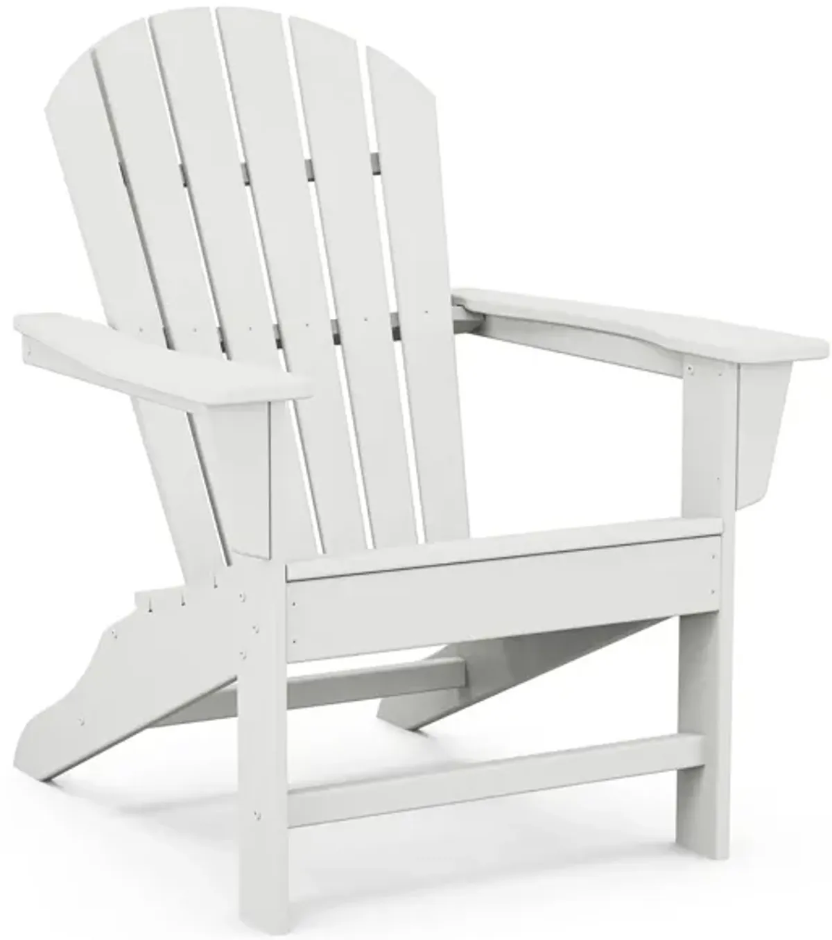 South Beach Adirondack in White by Polywood