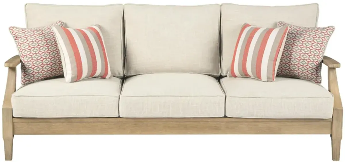 Kya Outdoor Sofa in Beige by Ashley Furniture