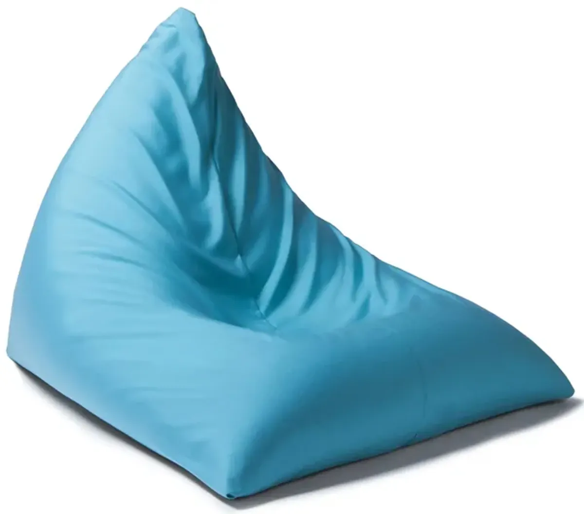 Rami Outdoor Bean Bag Chair in Blue by Foam Labs