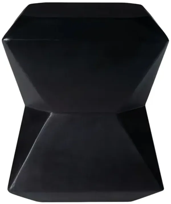Lodi Outdoor Concrete Accent Stool