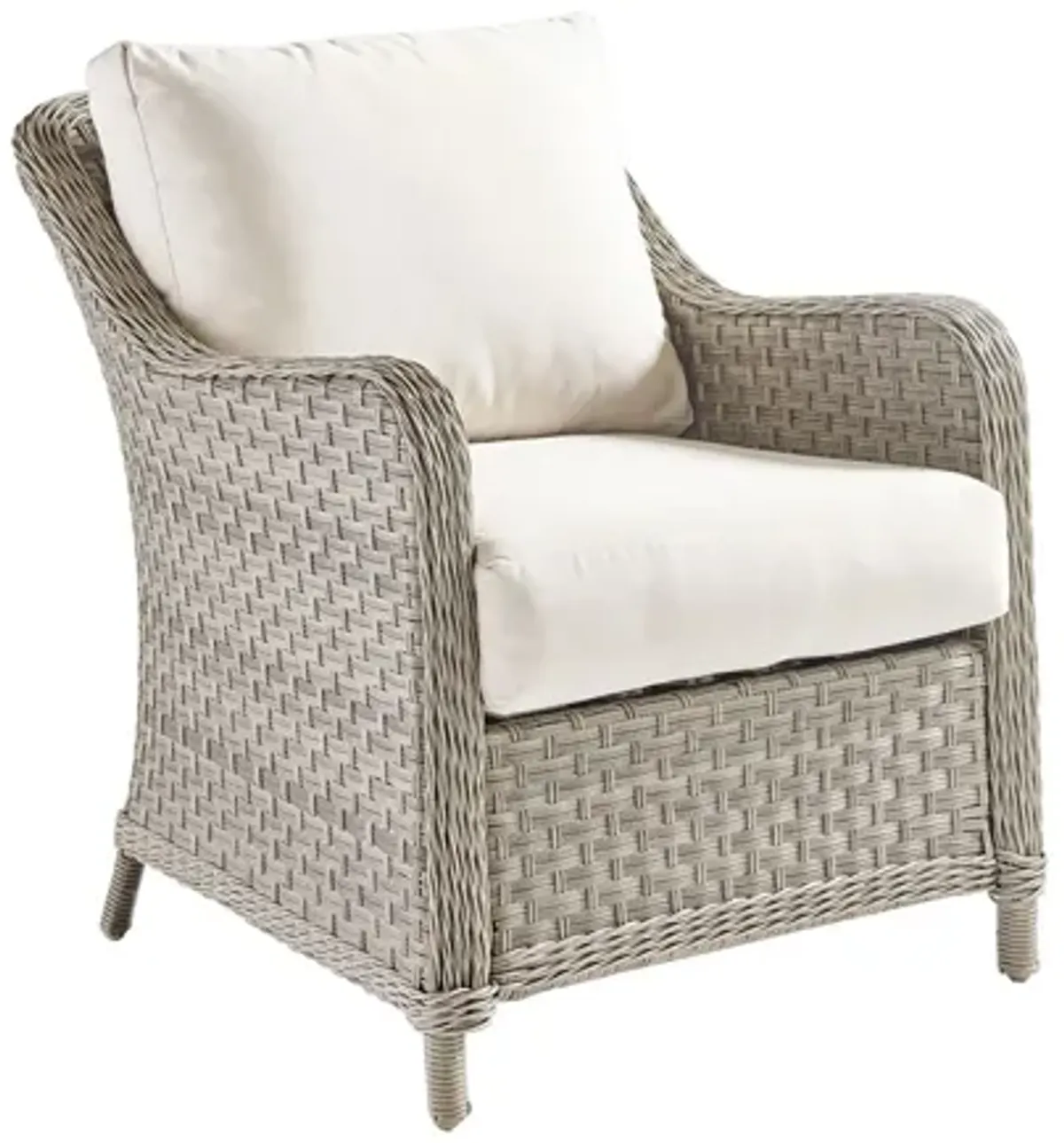 Mayfair Outdoor Chair in Pebble by South Sea Outdoor Living