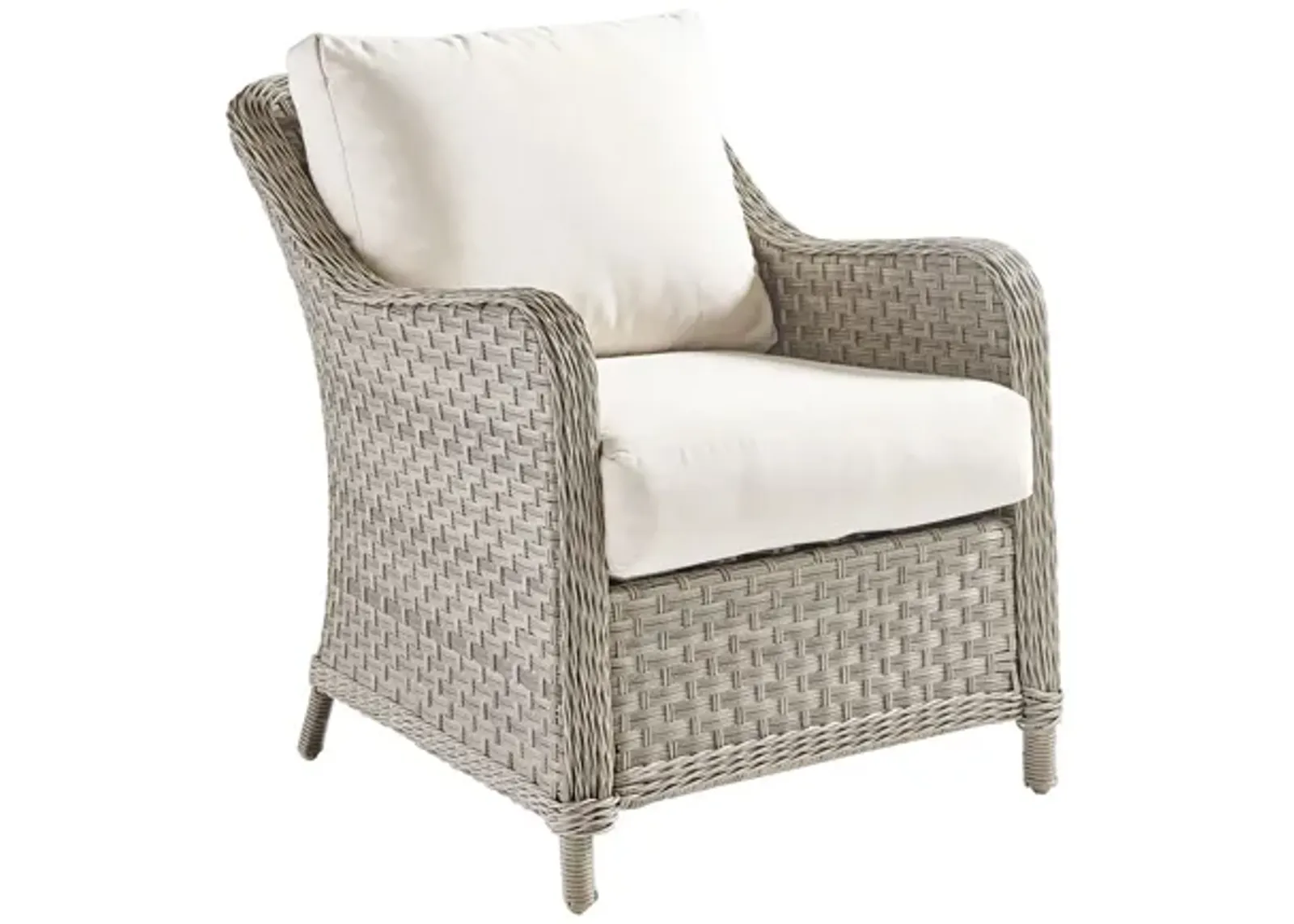 Mayfair Outdoor Chair in Pebble by South Sea Outdoor Living