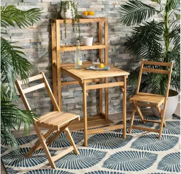 Euan 3-pc. Outdoor Cabinet Dining Set