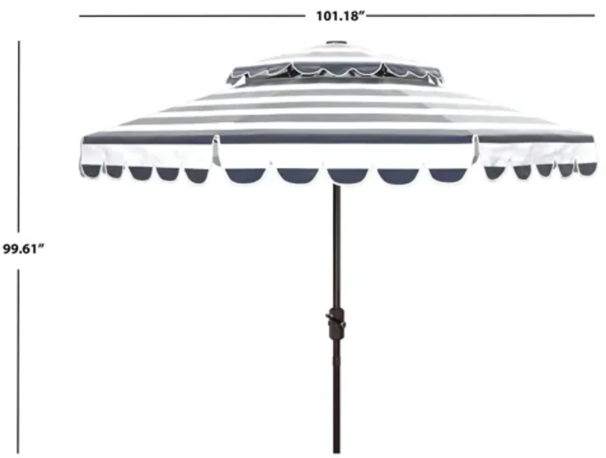 Lavinia 9 ft Rnd Double Top Crank Umbrella