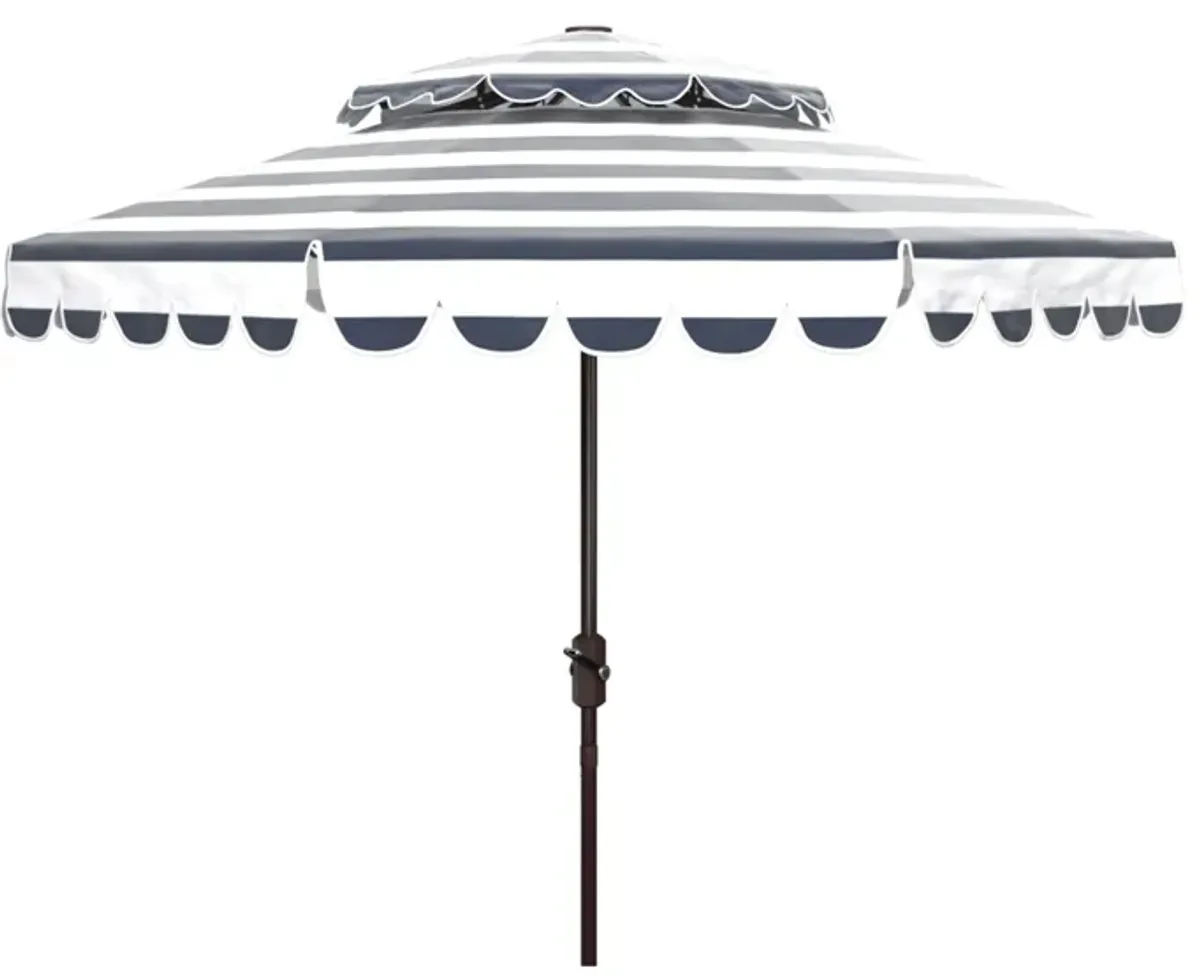 Lavinia 9 ft Rnd Double Top Crank Umbrella