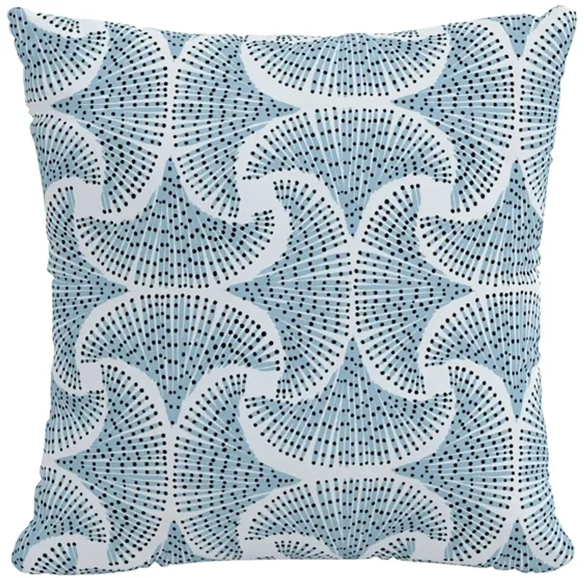 20" Outdoor Sea Fan Pillow