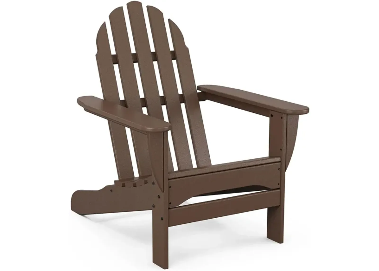 Classic Adirondack Chair in Mahogany by Polywood