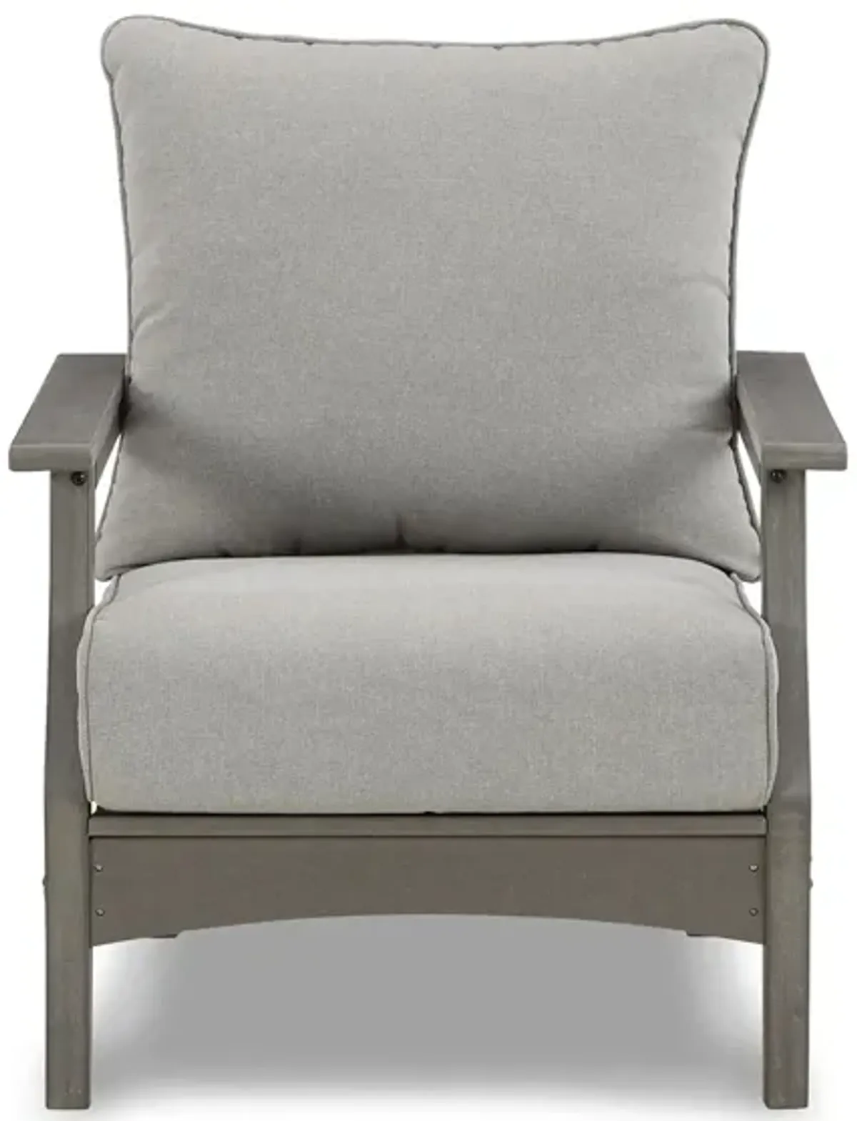 Visola Outdoor Lounge Chair Set of 2 in Gray by Ashley Furniture