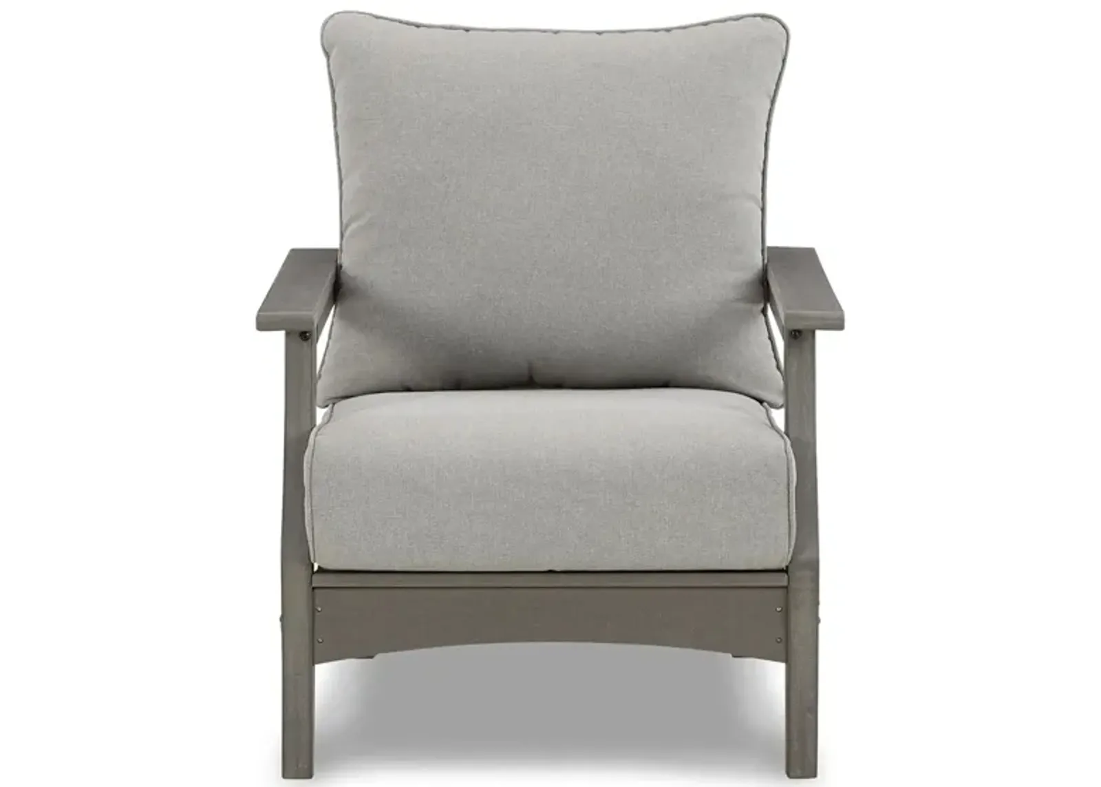 Visola Outdoor Lounge Chair Set of 2 in Gray by Ashley Furniture