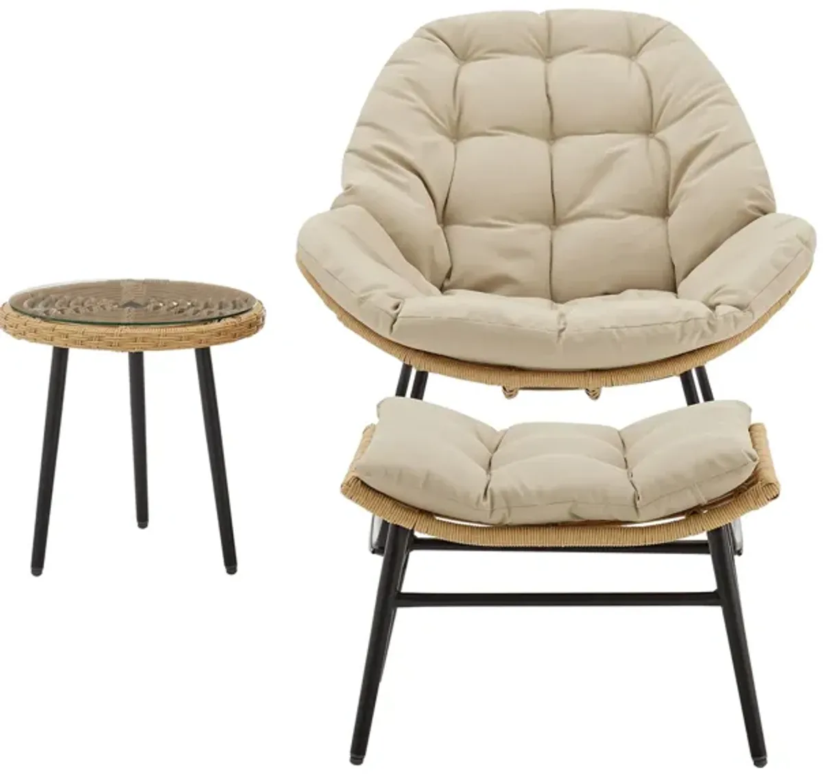 Benson 3 Pc Patio Set