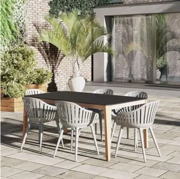 Amazonia Outdoor 7-pc. Eucalyptus Wood Dining Set