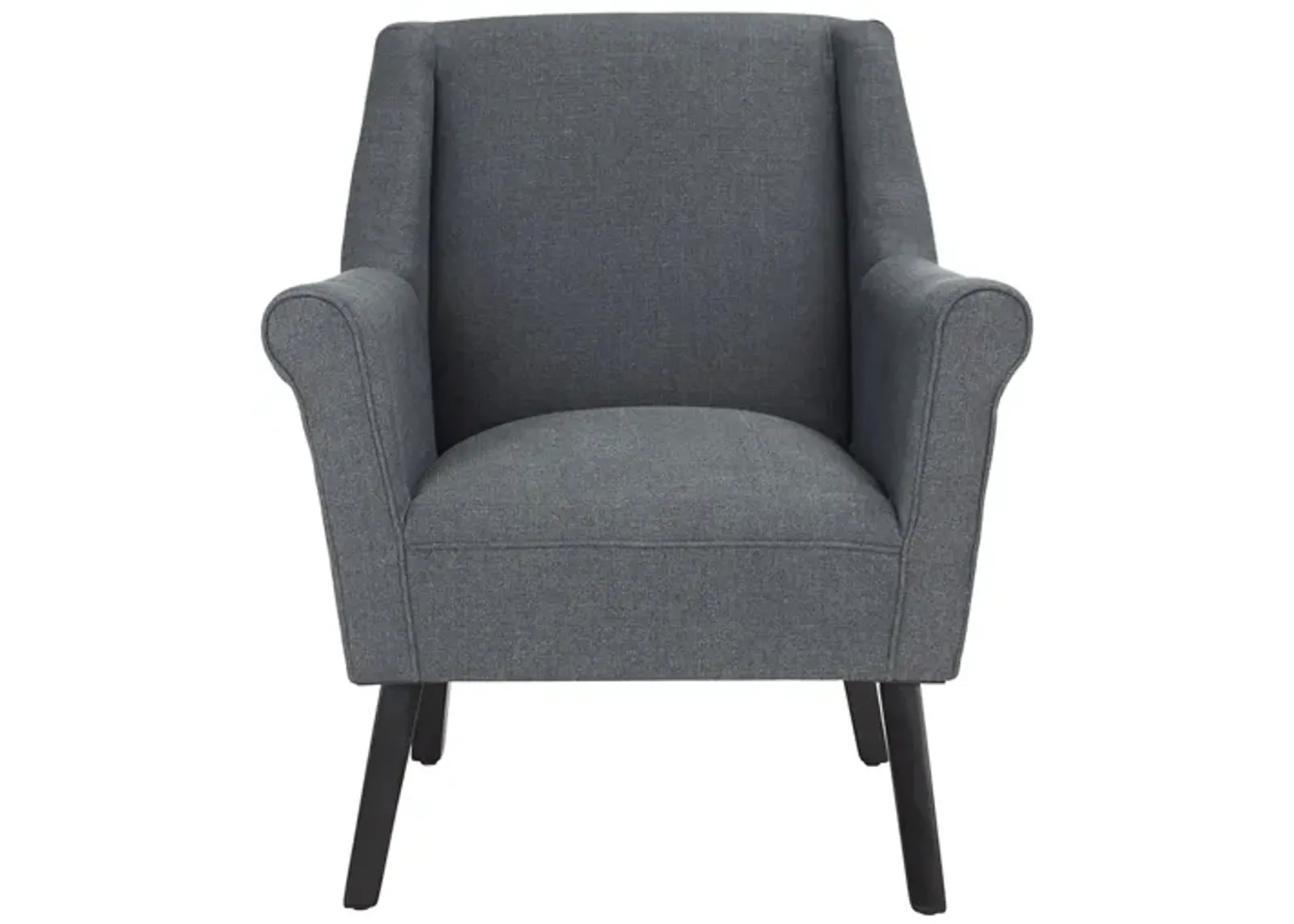 Videl Accent Chair in Dark Grey by Safavieh