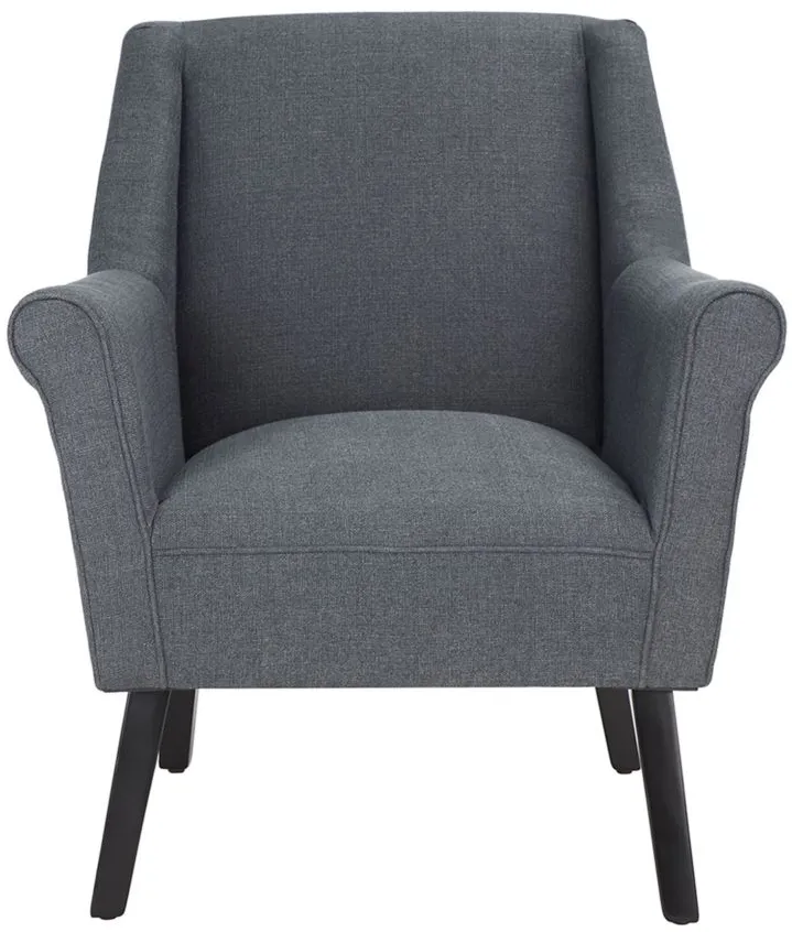 Videl Accent Chair in Dark Grey by Safavieh