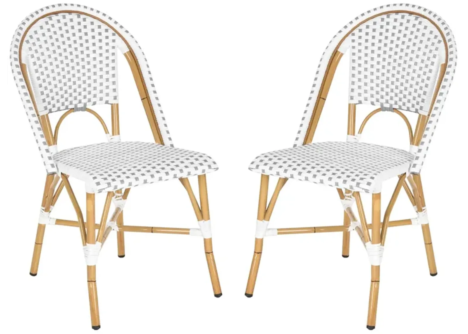 Salcha Indoor/Outdoor French Bistro Side Chair, Set of 2