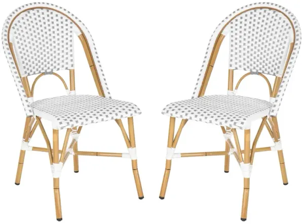 Salcha Indoor/Outdoor French Bistro Side Chair, Set of 2