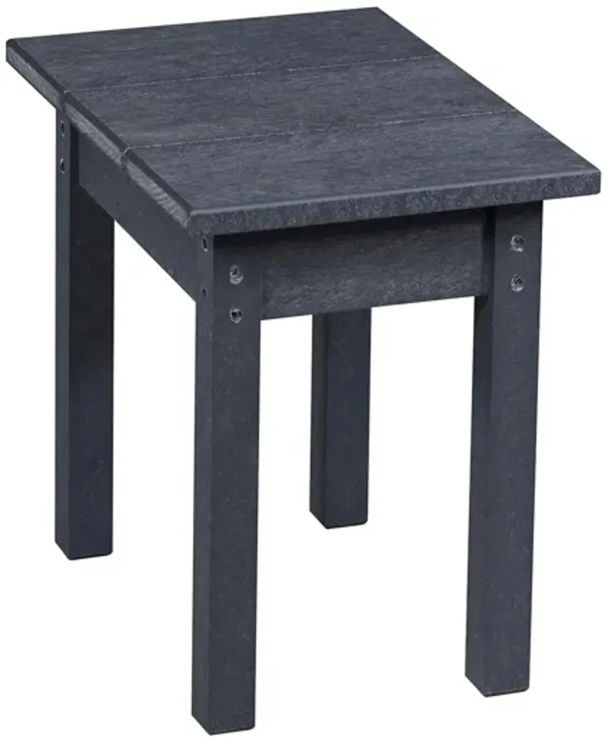 Capterra Casual Recycled Outdoor Side Table in Graystone by C.R. Plastic Products