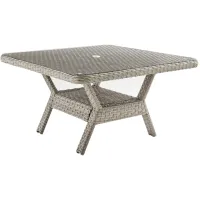 Mayfair Sectional Chat Table in Pebble by South Sea Outdoor Living