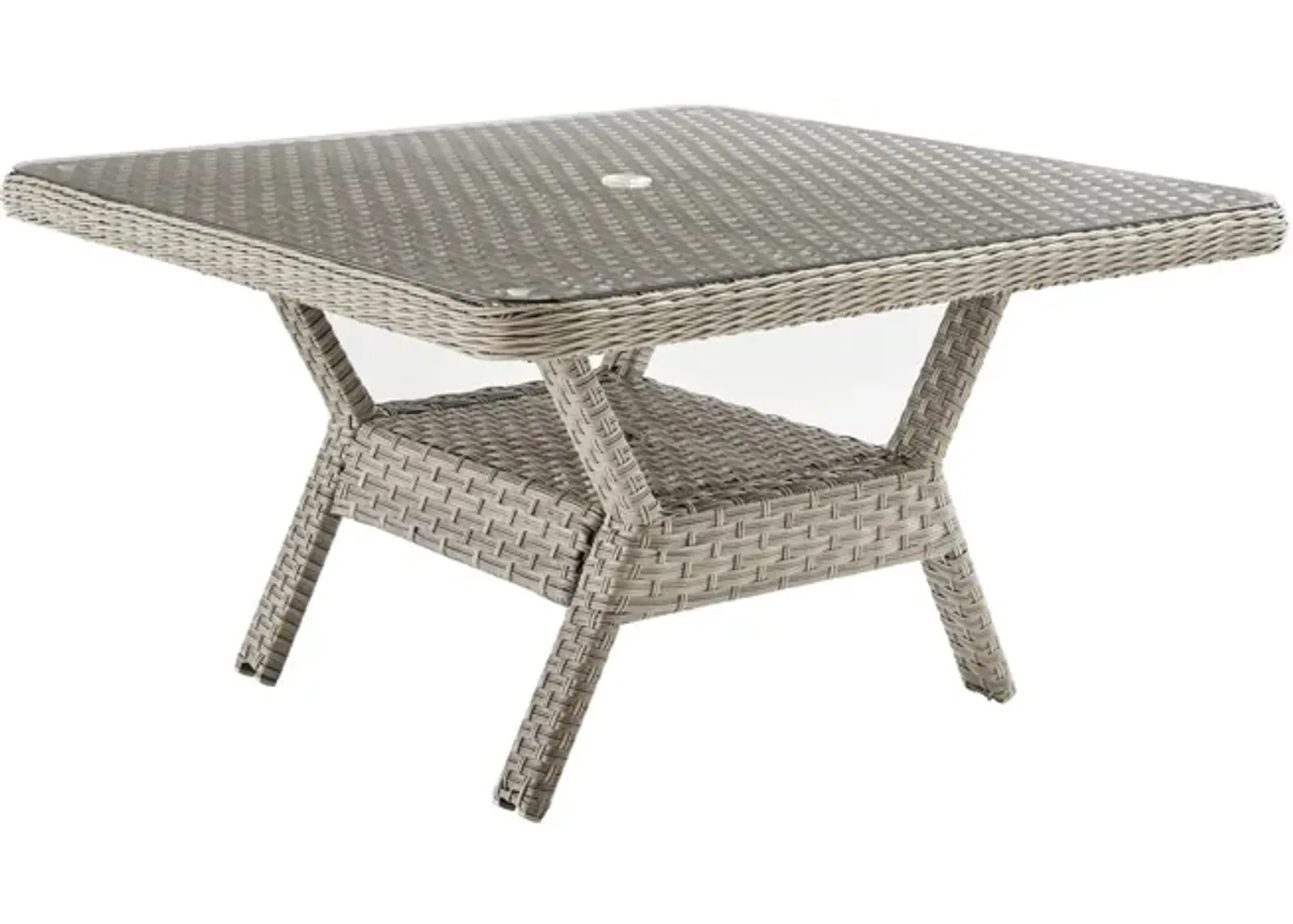 Mayfair Sectional Chat Table in Pebble by South Sea Outdoor Living