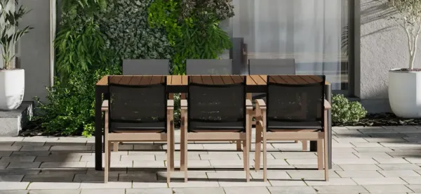 Urban Zen 7-pc. Patio Dining Set