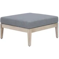 Summerlyn Myrtle Grove Ottoman in Natural by Linon Home Decor