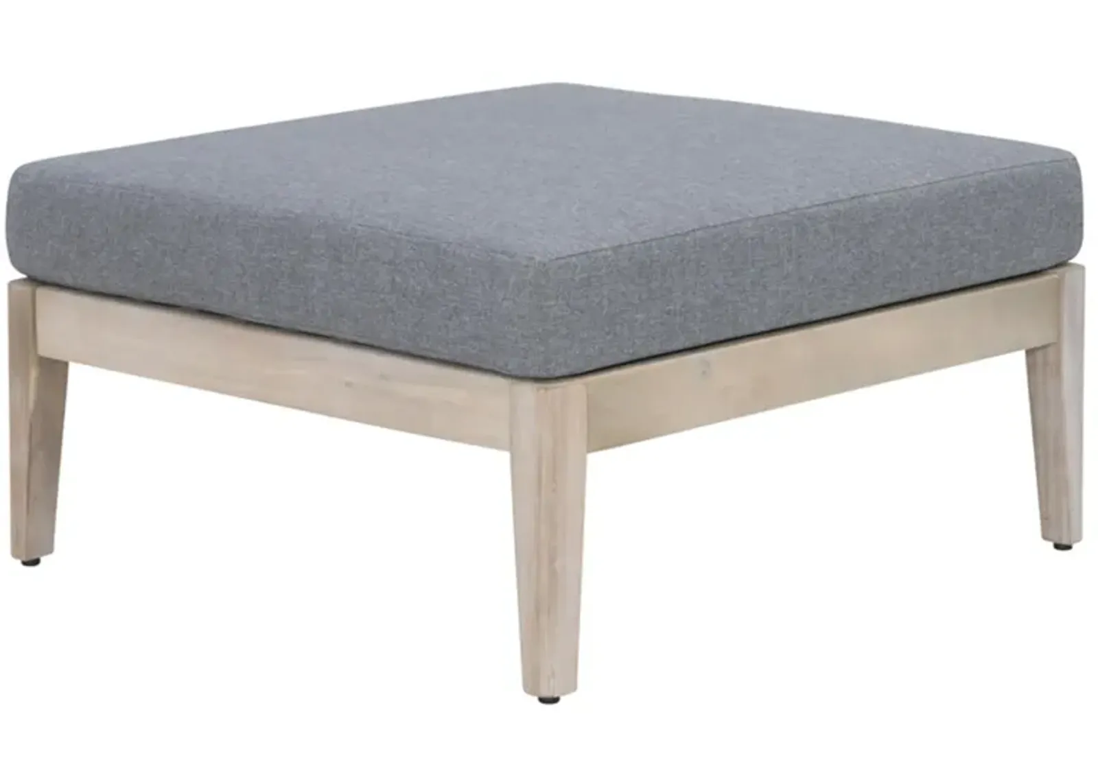 Summerlyn Myrtle Grove Ottoman in Natural by Linon Home Decor