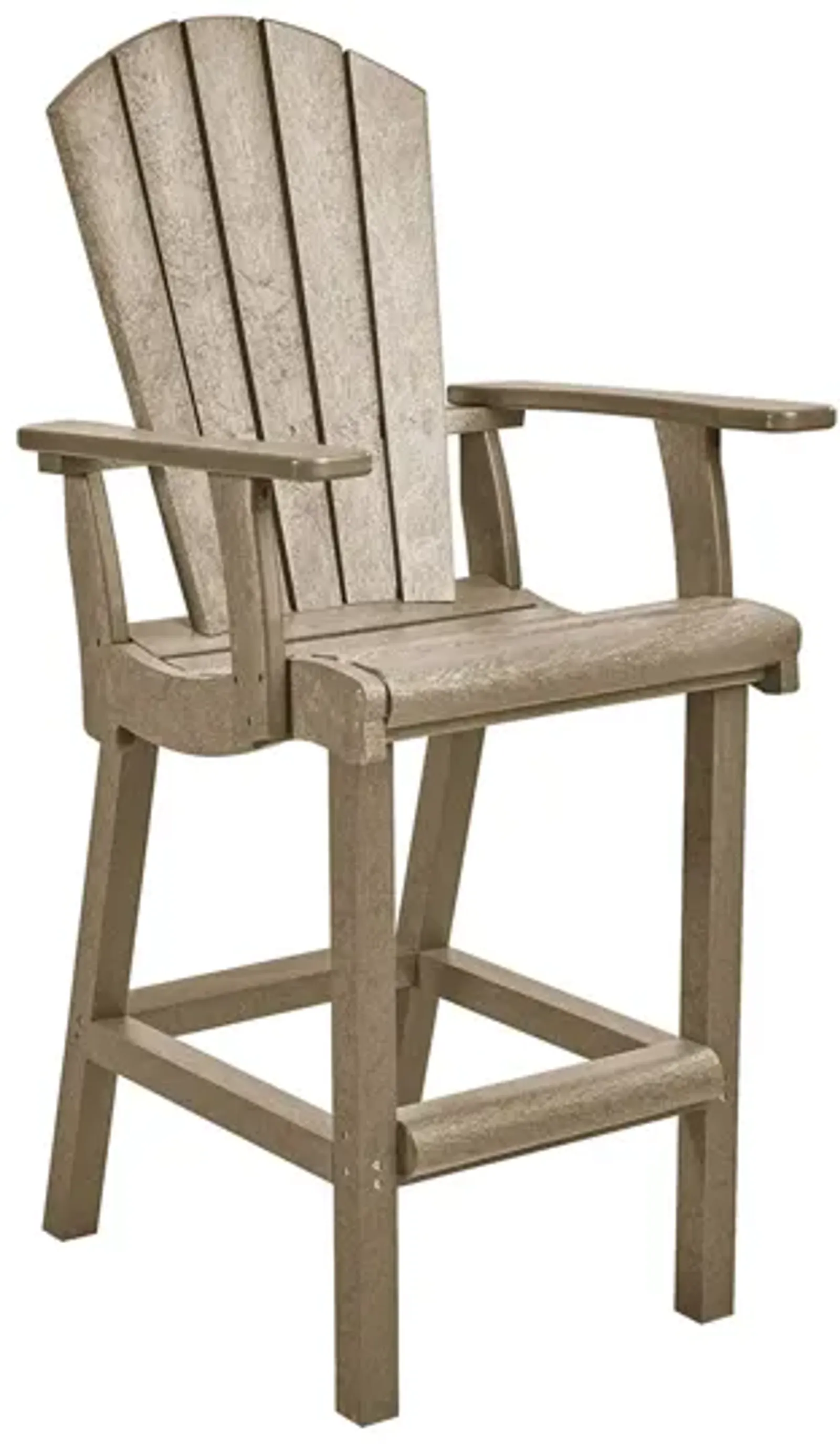 Generation Recycled Outdoor Classic Bar Height Arm Chair