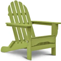 Icon Adirondack Chair in "Lime Green" by DUROGREEN OUTDOOR