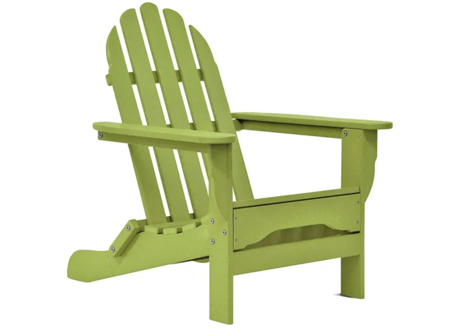 Icon Static Adirondack Chair in "Lime Green" by DUROGREEN OUTDOOR