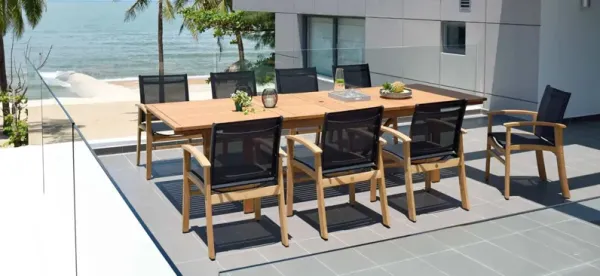 Lifestyle Garden Outdoor 9-pc. Rectangular Dining Set