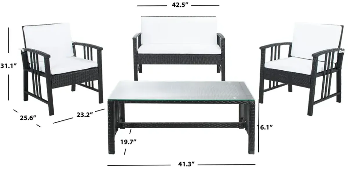 Dalit 4-pc. Patio Set