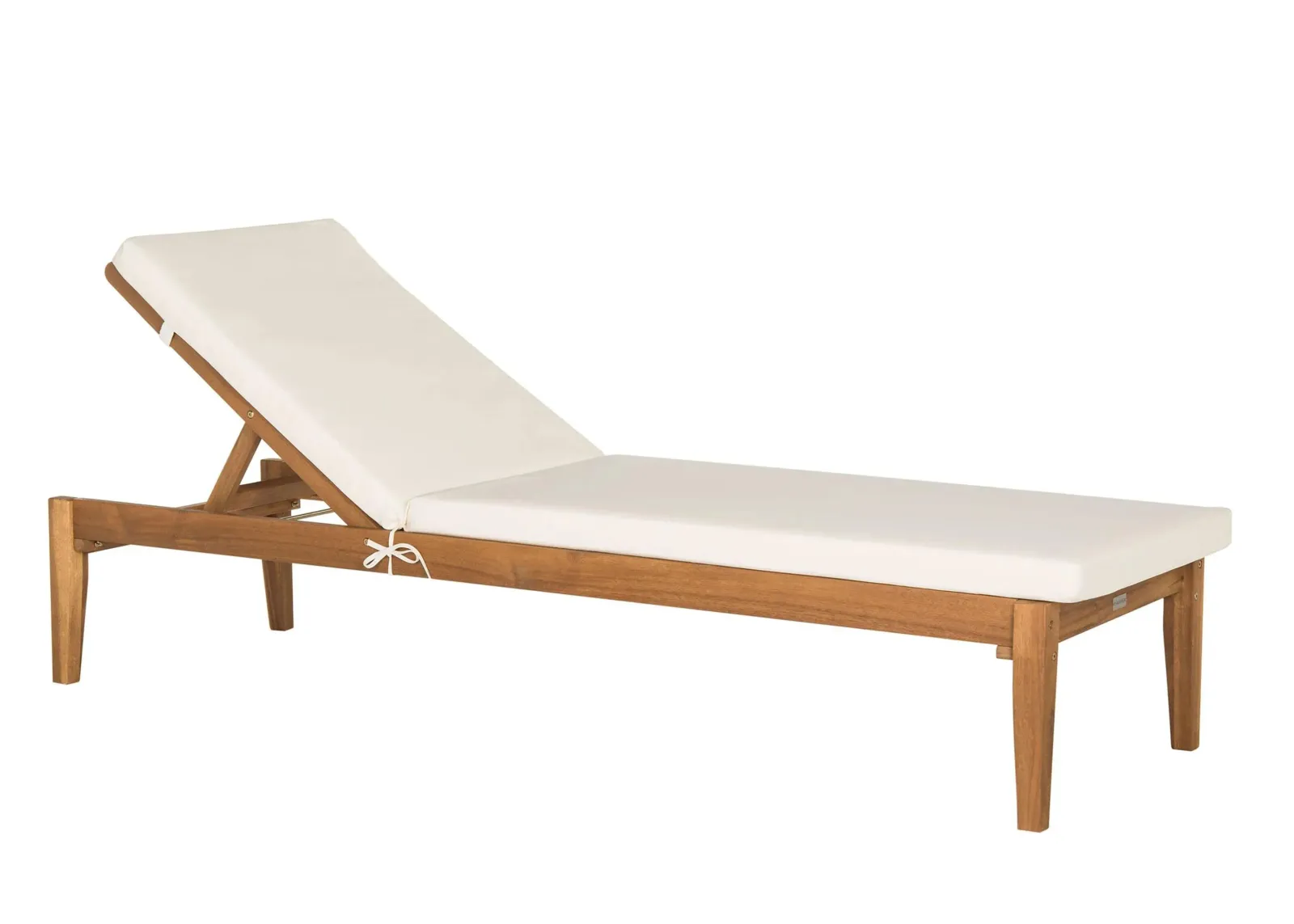 Izzy Sunlounger in Natural & Beige by Safavieh