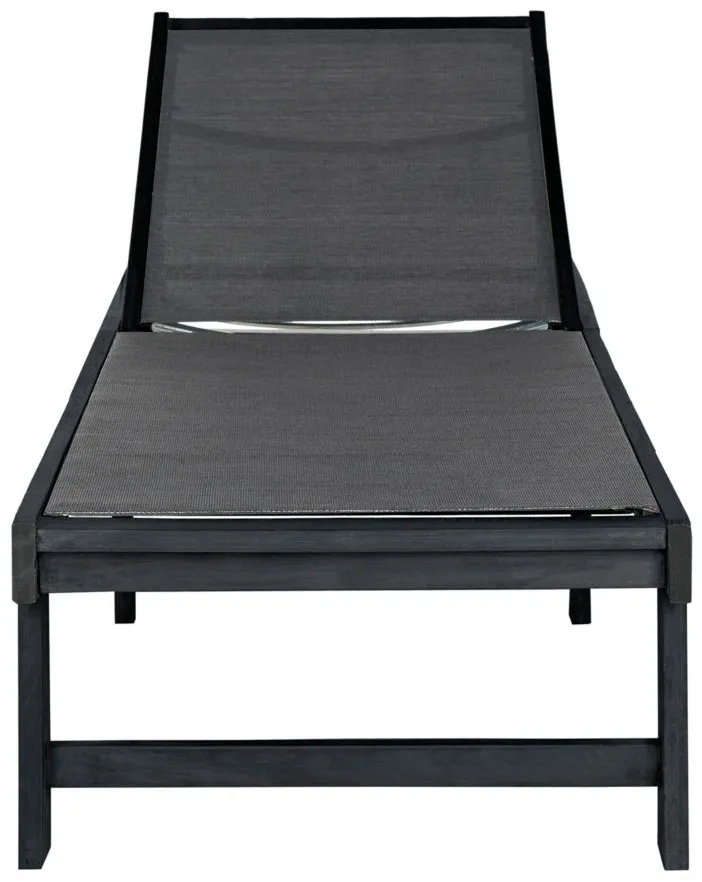 Manteca Lounge Chair in Dark Slate Grey by Safavieh