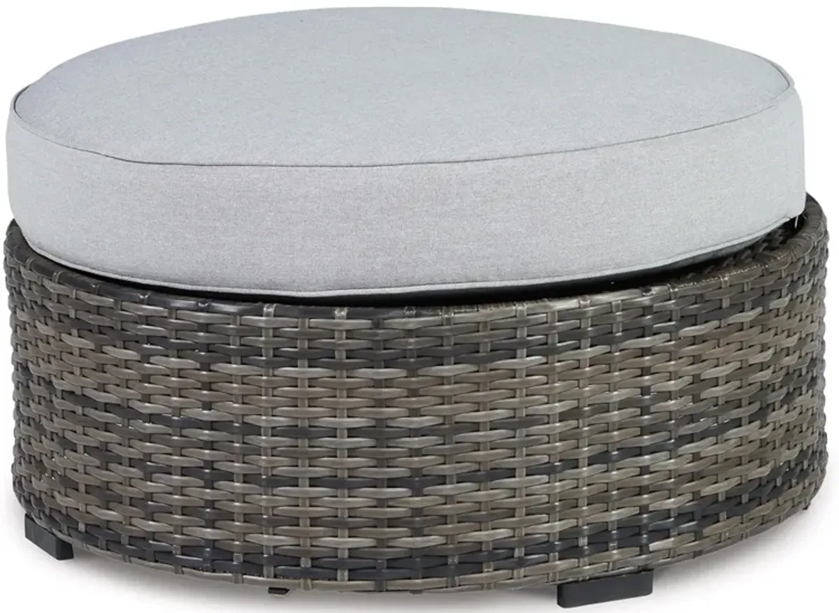 Harbor Court Ottoman with Cushion