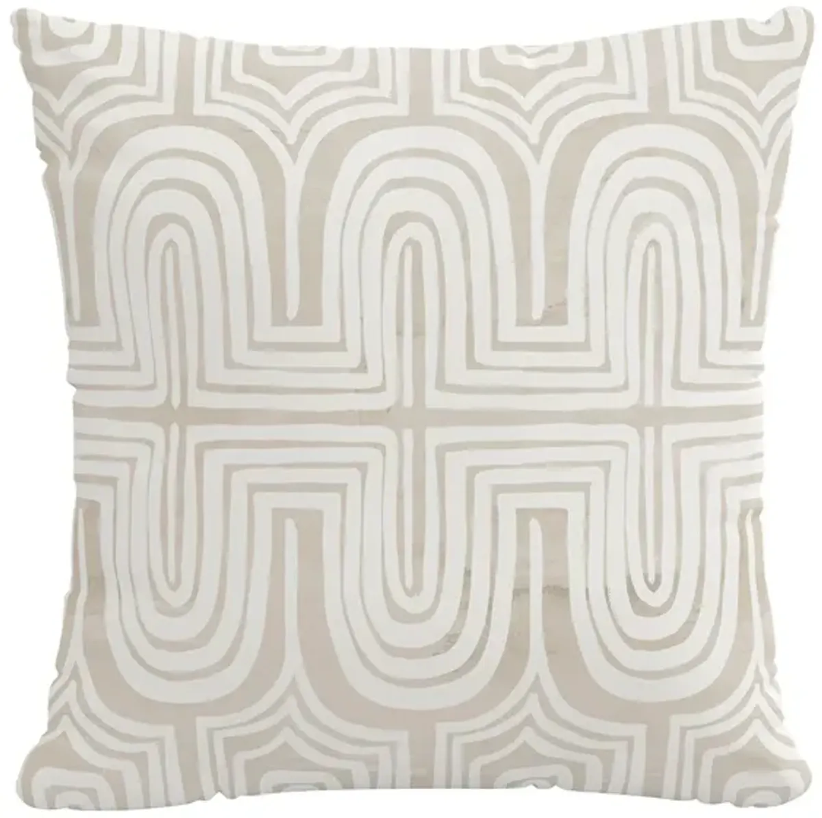 18" Outdoor Ingrid Pillow in Ingrid Natural by Skyline