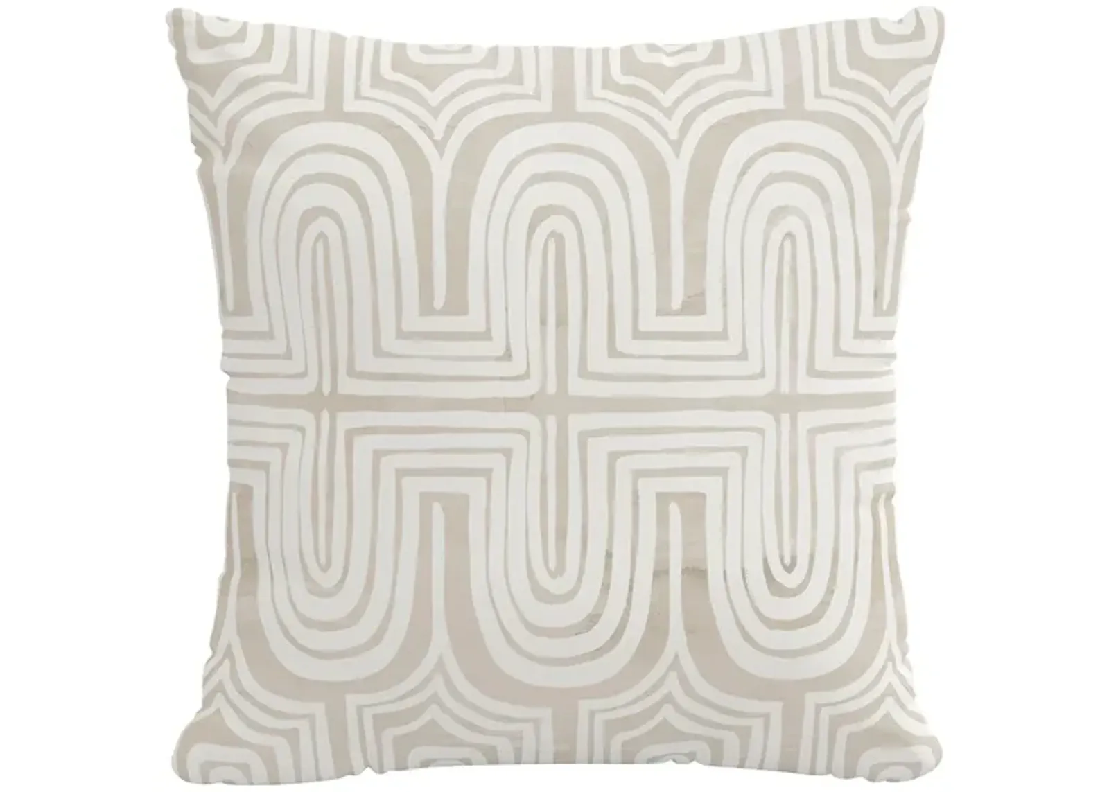 18" Outdoor Ingrid Pillow in Ingrid Natural by Skyline