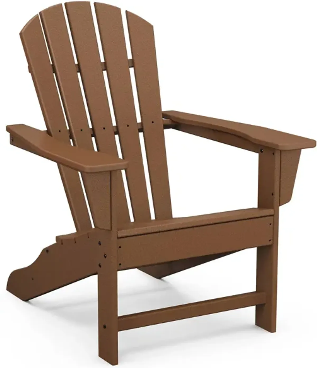 Palm Coast Adirondack in Teak by Polywood