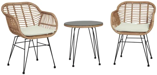 Antibes 1.0 3 Pc Outdoor Patio Set