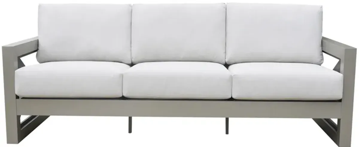 Dalilah Patio Sofa in Gray by Steve Silver Co.