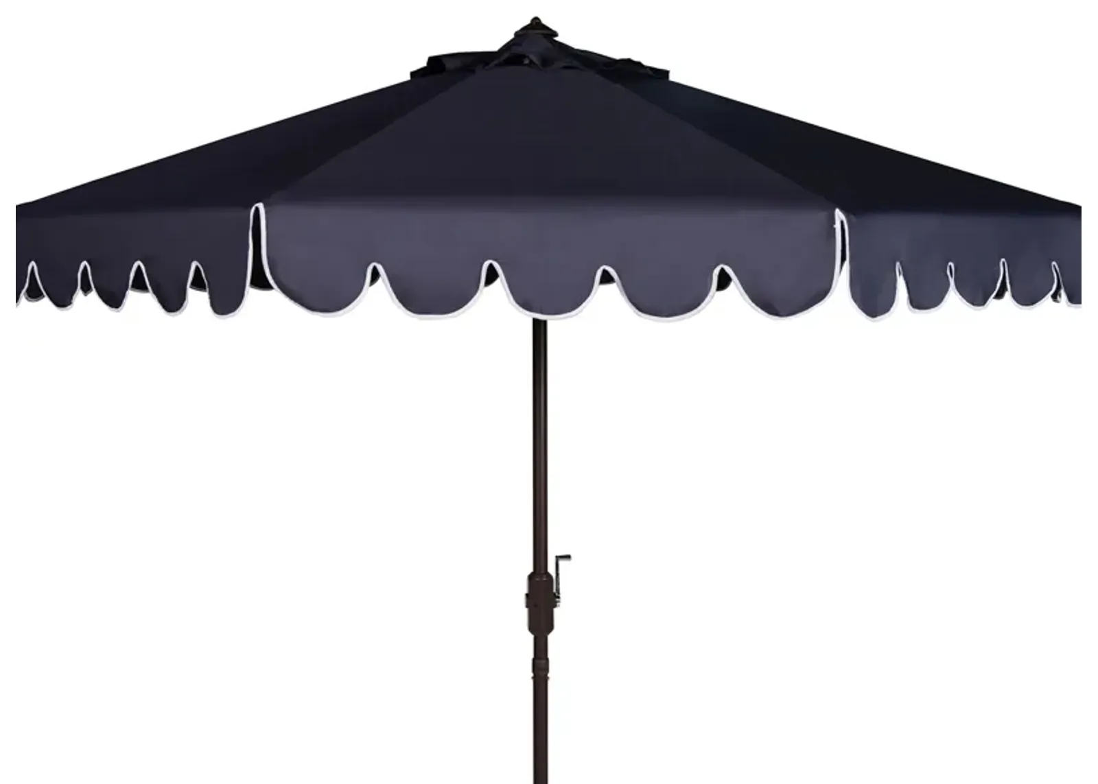 Dorinda Crank Umbrella in Blue by Safavieh