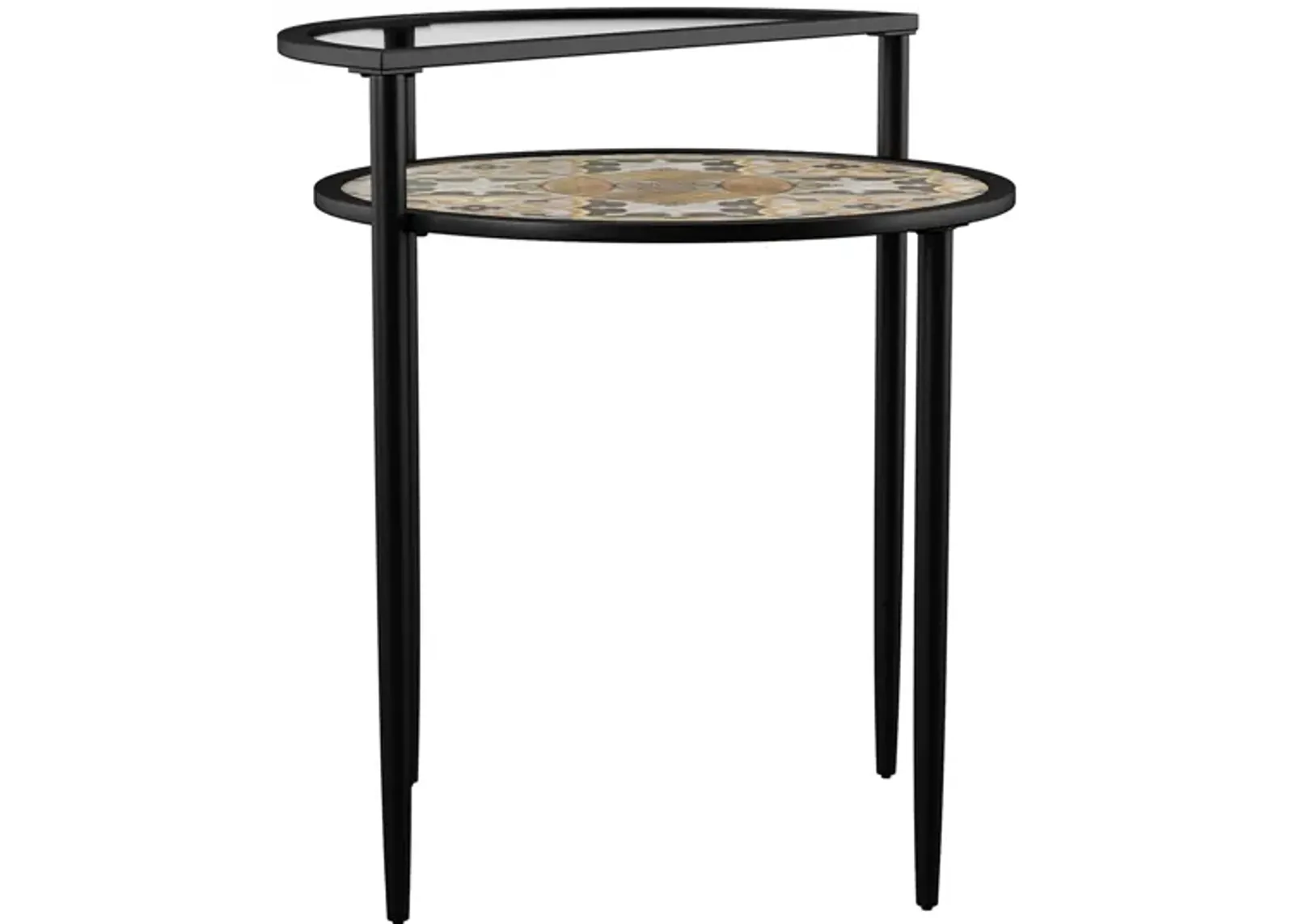 Urbana Outdoor Accent Table in Multi/Patterned by SEI Furniture