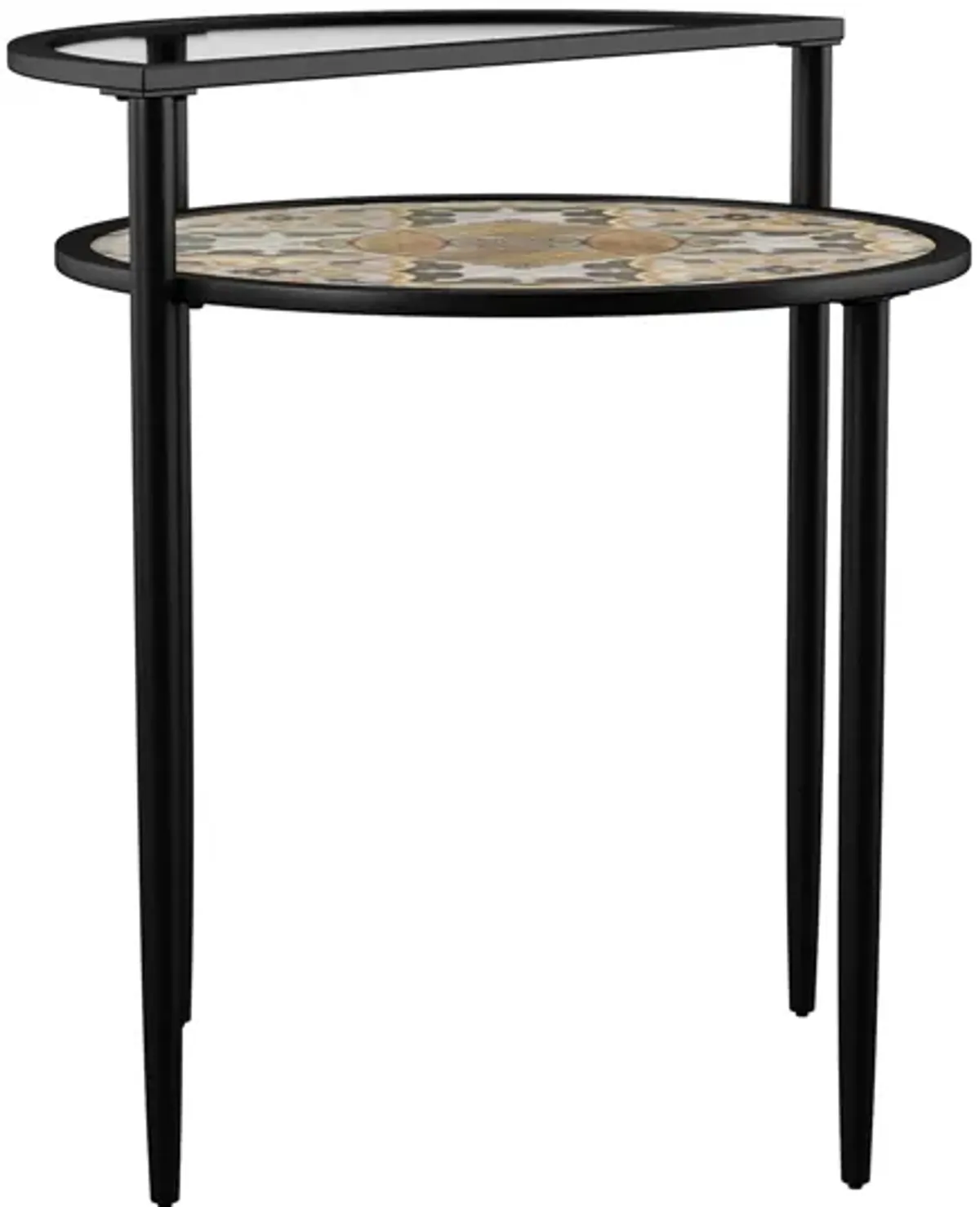 Urbana Outdoor Accent Table in Multi/Patterned by SEI Furniture