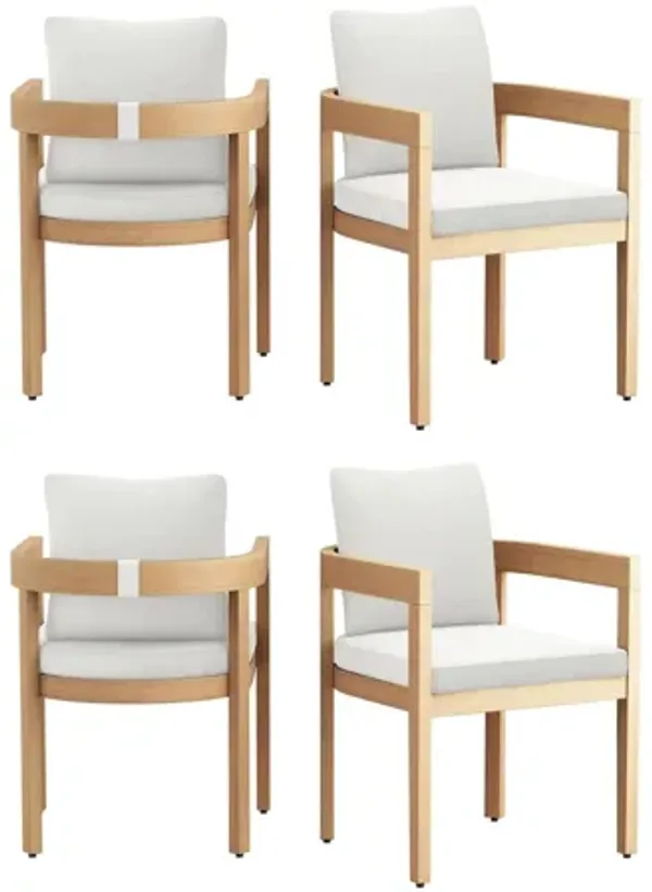 Wesley Patio Dining Chair - Set of 4