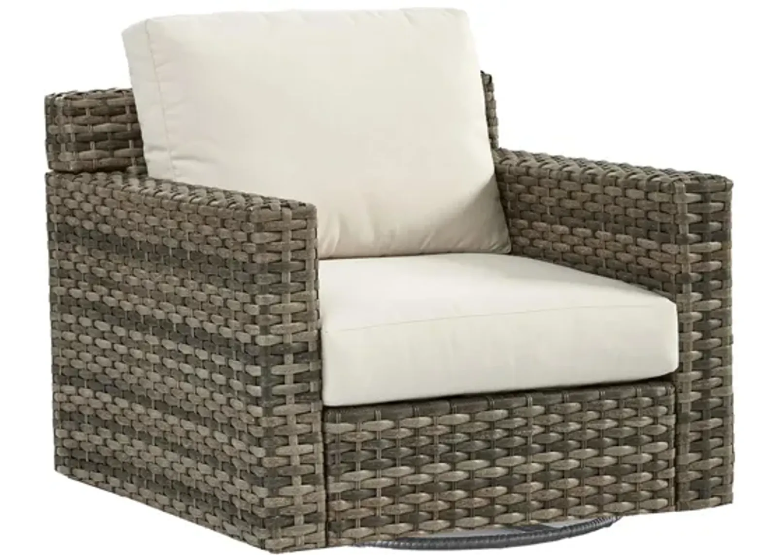 New Java Outdoor Swivel Glider in Sandstone by South Sea Outdoor Living