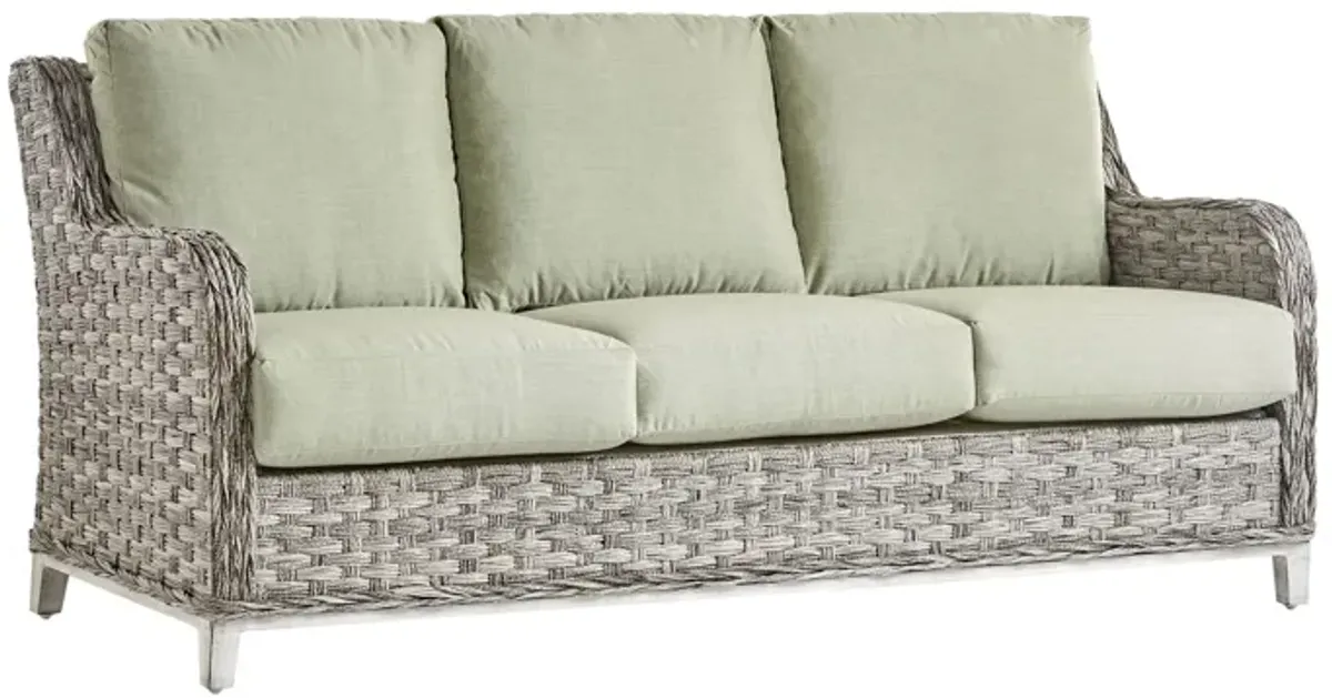 Grand Isle Sgr Outdoor Sofa in Soft Granite by South Sea Outdoor Living