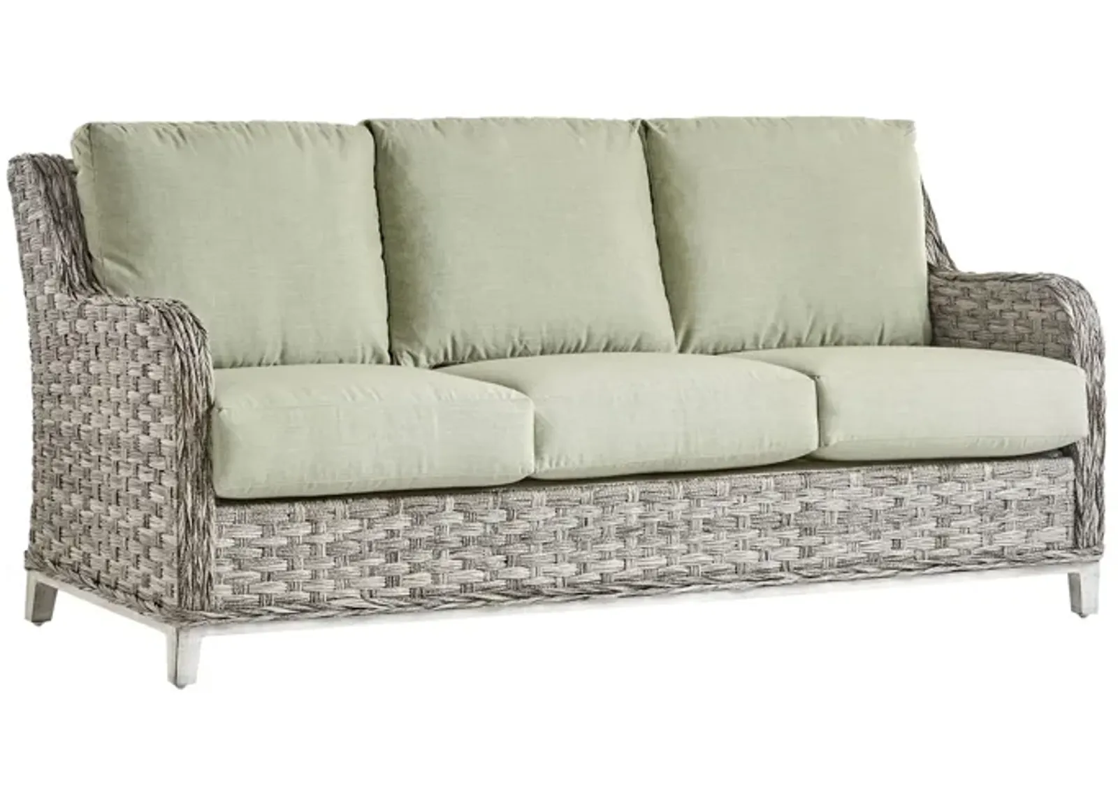 Grand Isle Sgr Outdoor Sofa in Soft Granite by South Sea Outdoor Living