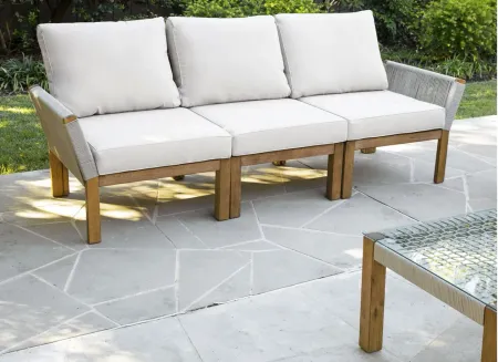 Savoy Outdoor Sofa in Natural by SEI Furniture