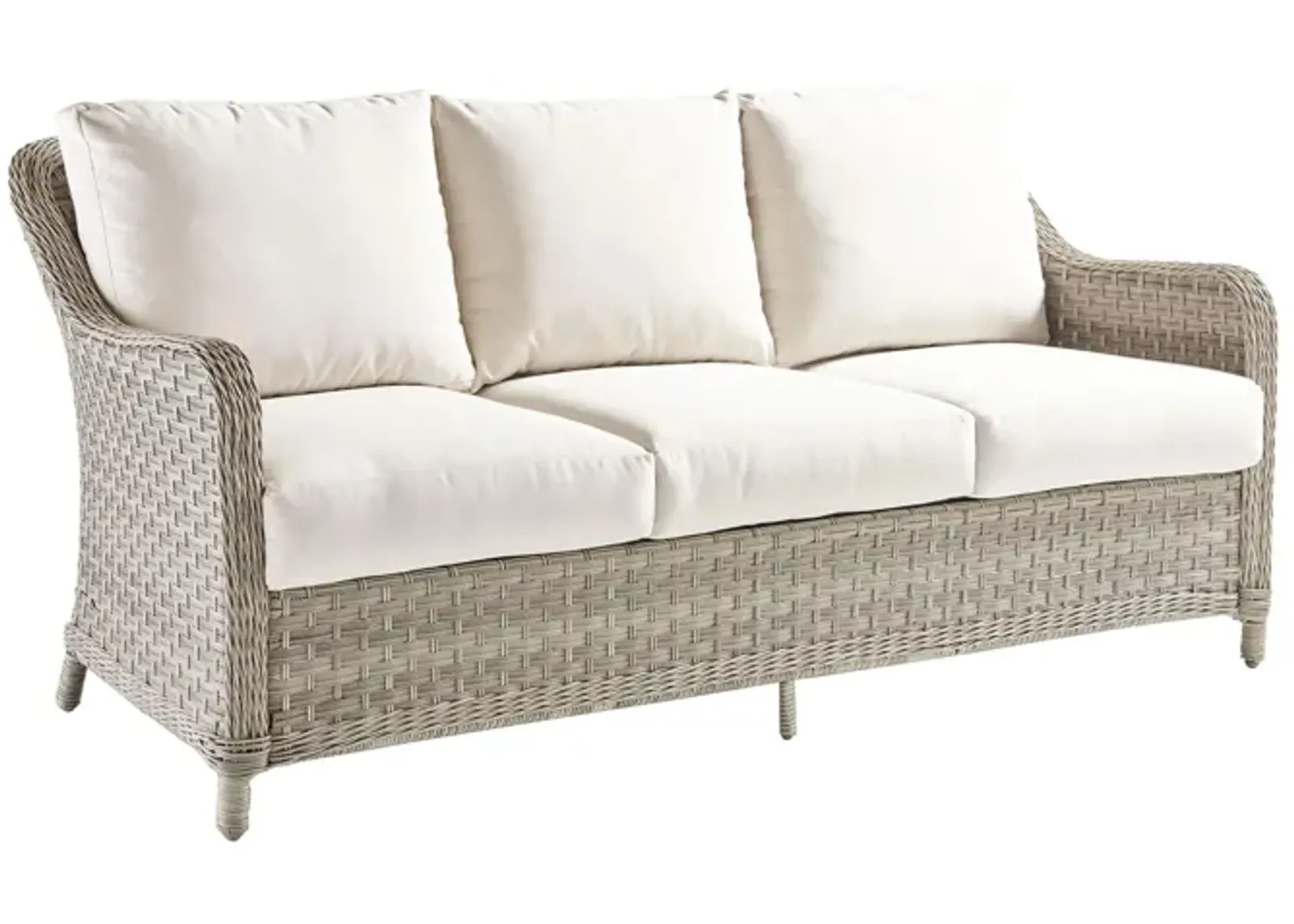 Mayfair Outdoor Sofa in Pebble by South Sea Outdoor Living