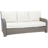 St Tropez Stn Outdoor Sofa in Stone by South Sea Outdoor Living