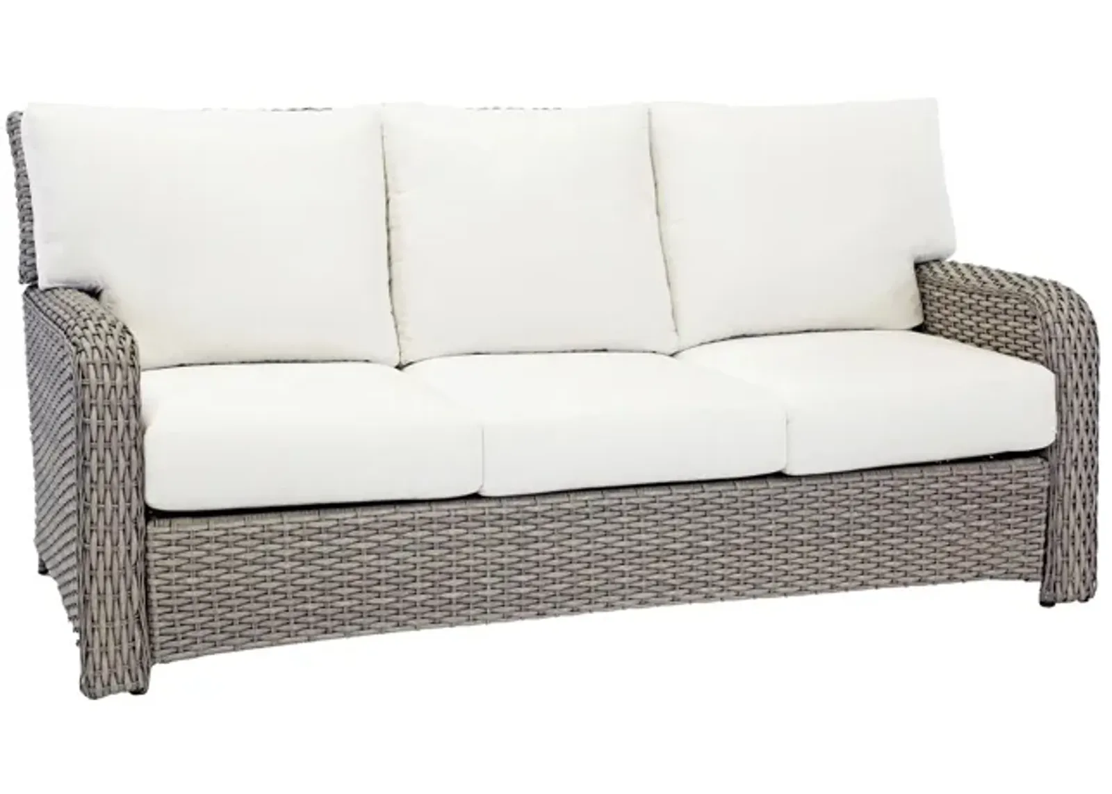 St Tropez Stn Outdoor Sofa in Stone by South Sea Outdoor Living